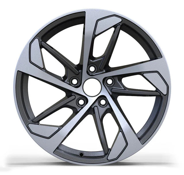 MU18A 20X9 5X112 ET25 GUNMETAL MACHINED FACE