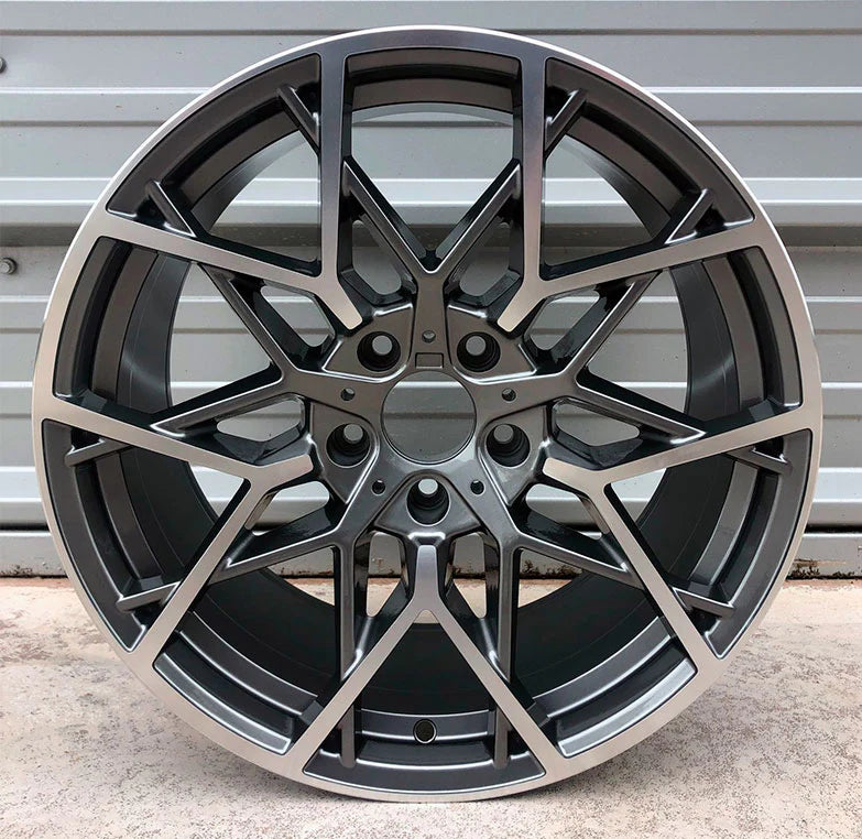 MU20B 22X11 5X112 ET38 GUNMETAL MACHINED FACE