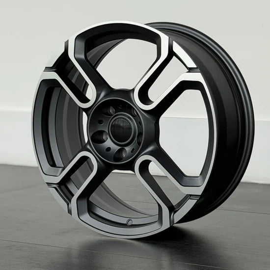 MU1MI 18X7 5X112 ET45 SATIN GUNMETAL MACHINED FACE