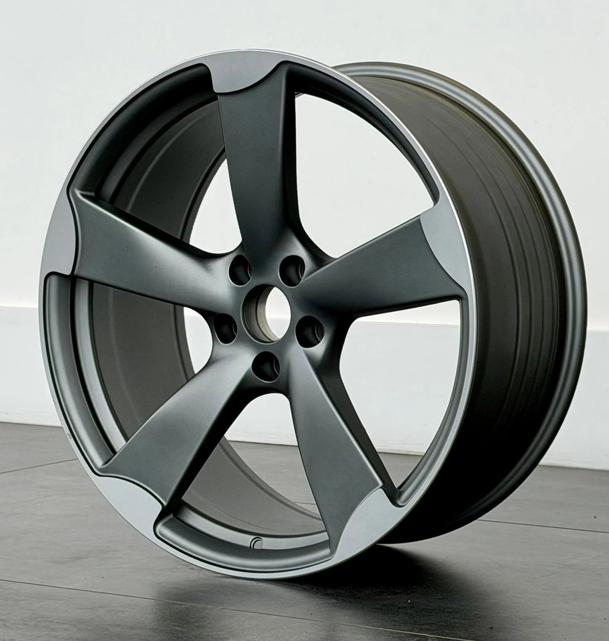 MU4AV2 20X9 5X112 ET30 SATIN GUNMETAL MACHINED FACE