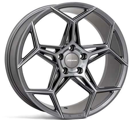 Veemann V-FS40 19x9.5 5x112 ET42 Graphite Smoke Machined