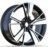 MU26W 18X8 5X112 ET40 BLACK MACHINED FACE