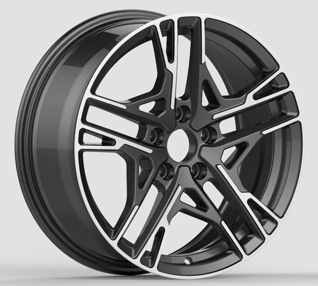 MU25A 19X8.5 5X112 ET35 GUNMETAL MACHINED FACE