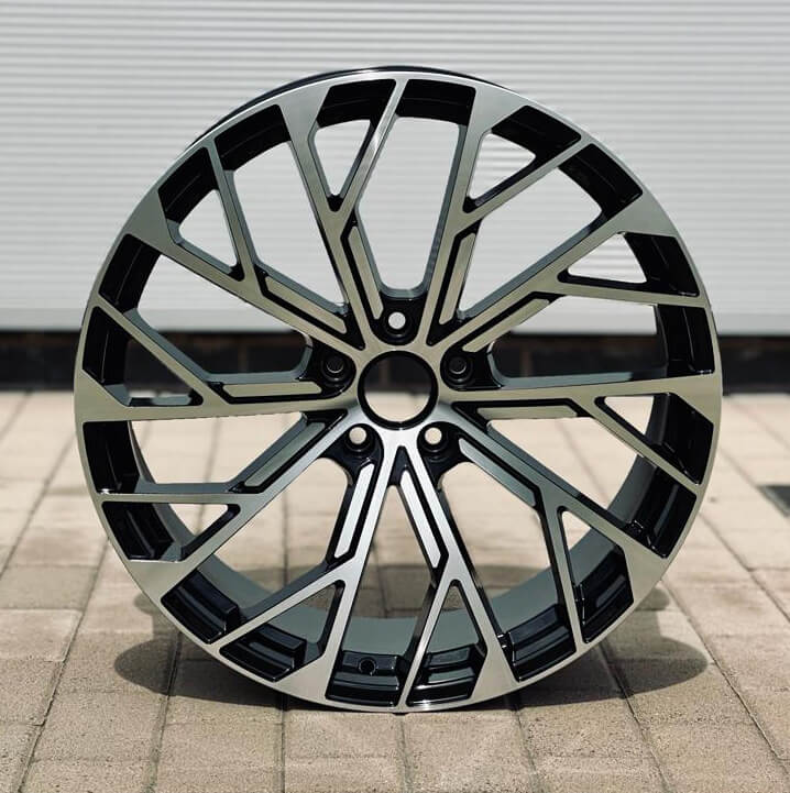 MU30A 20X9 5X112 ET30 BLACK MACHINED FACE