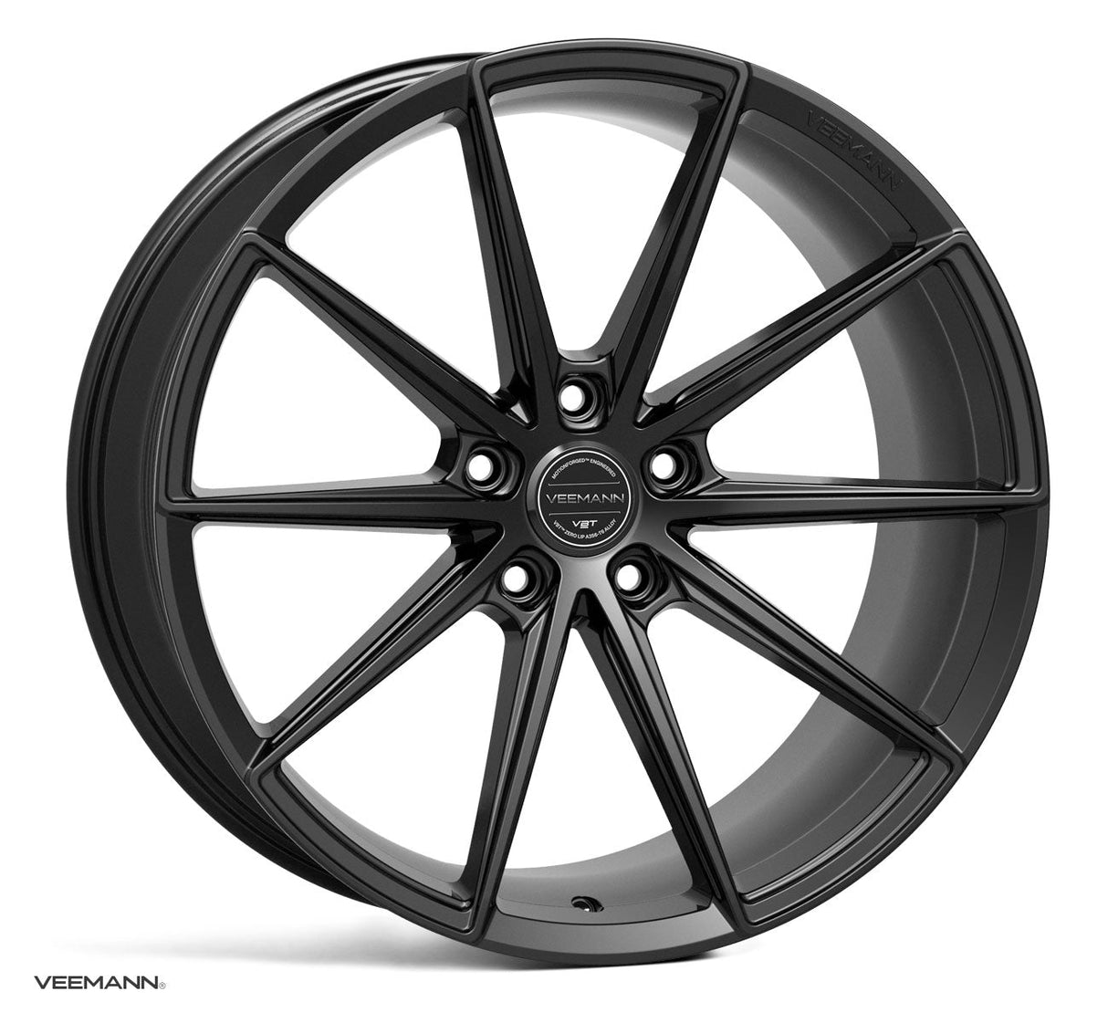 VEEMANN MF-Z1 19x8.5 5x112 ET28 Gloss Black
