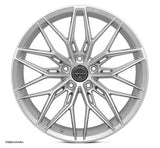 Veemann MF-Z5 20x10 5x112 ET42 Silver Machined
